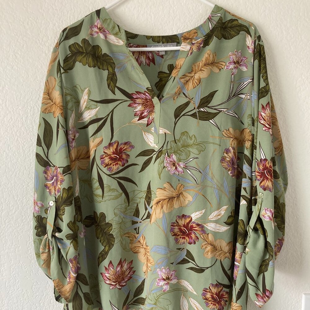 Koda Split Neck Blouse